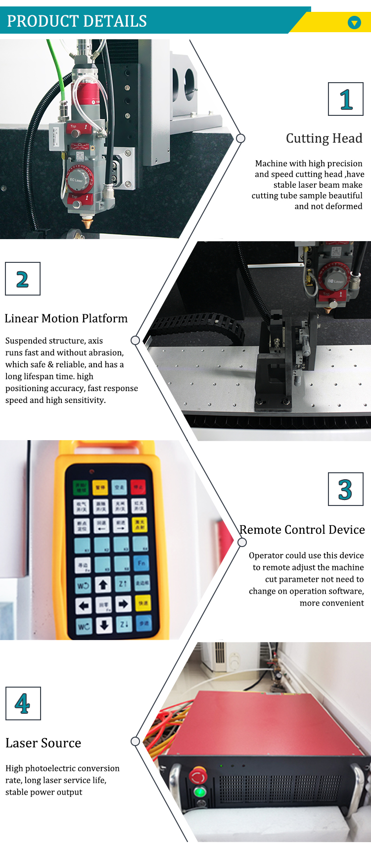 metal sheet and tube laser cutting machine