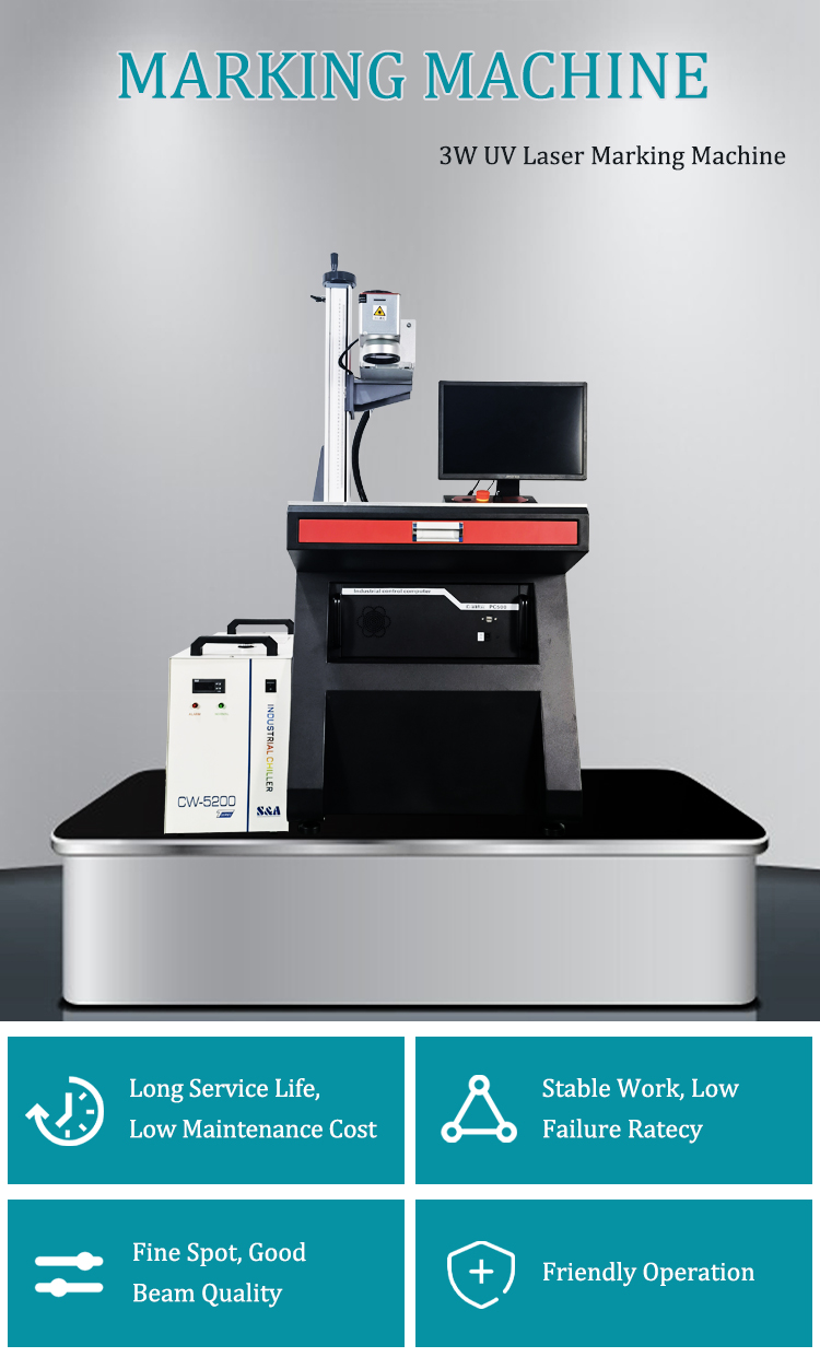 manufacturer uv laser marking machine 5w 3w