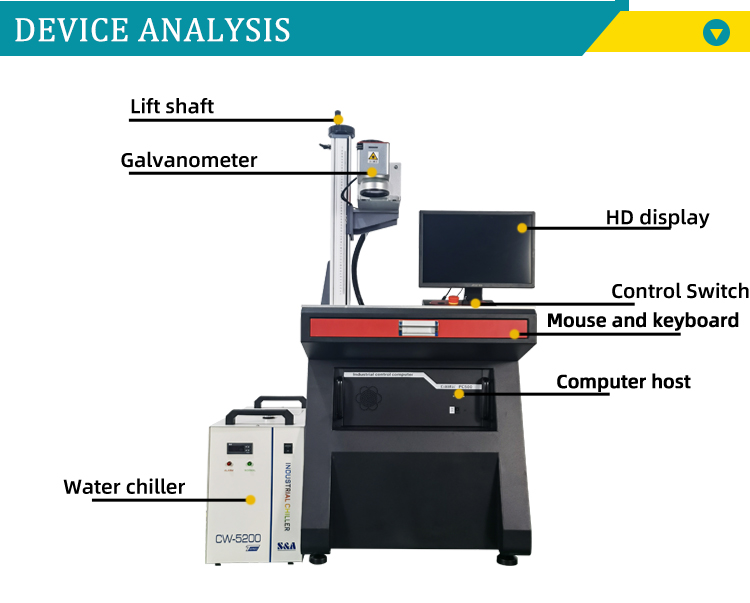 mini portable uv laser marking machine