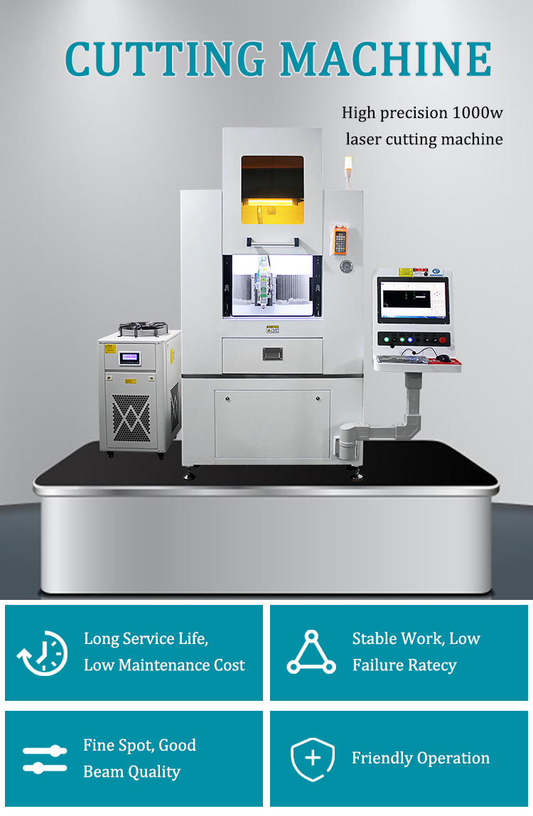 Jewelry laser cutting machine 1000W
