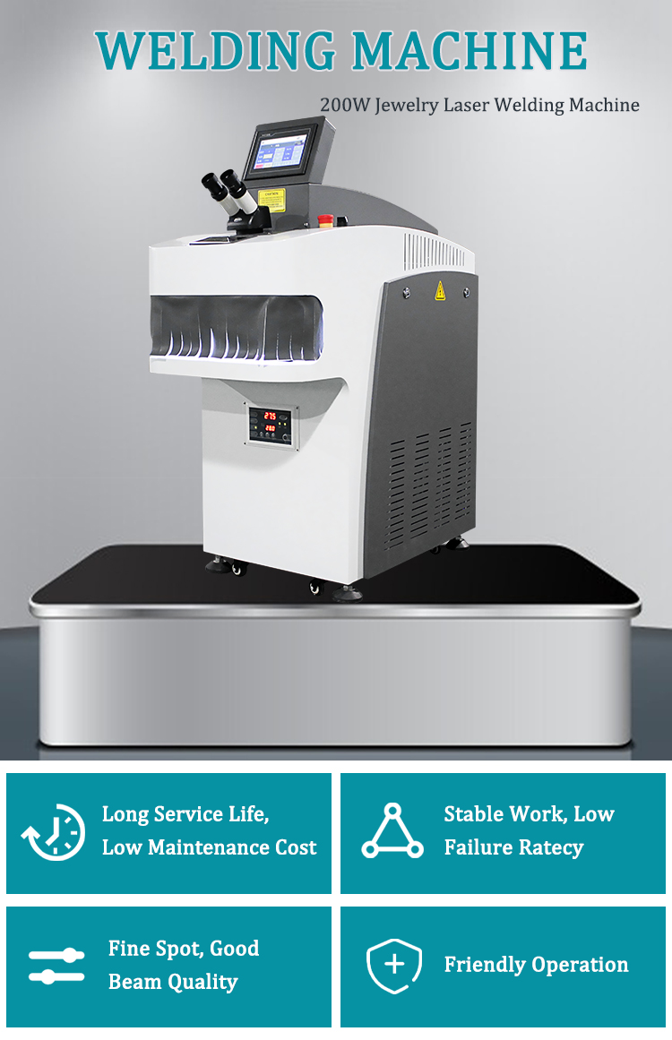 small jewelry laser welding machine 60w for gold