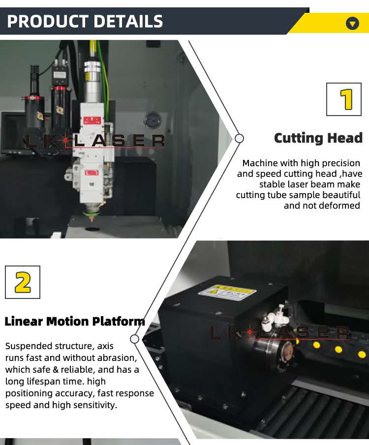 high precision pipe laser cutting machine 
