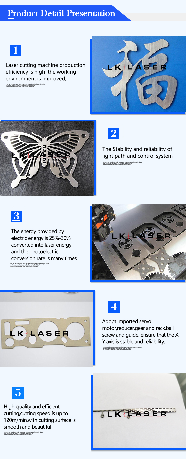 metal sheet laser cutting machine 