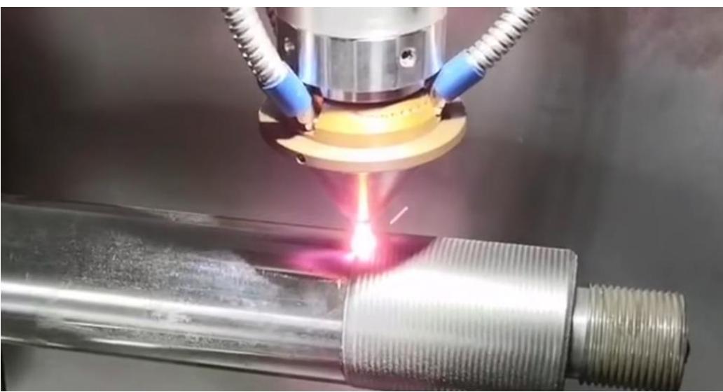 laser cladding system