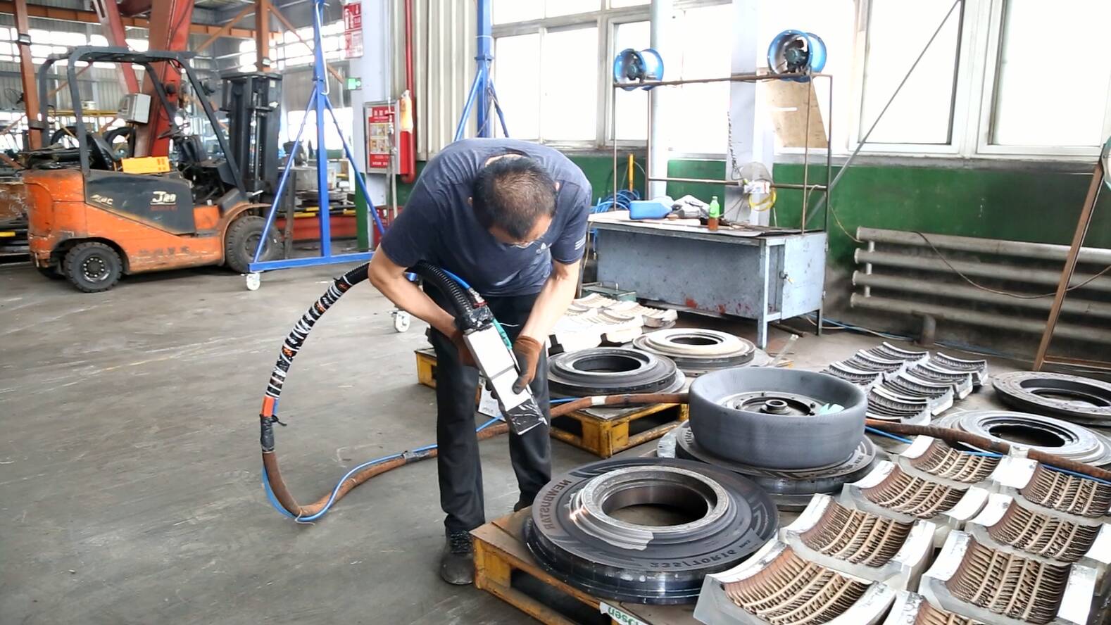 mould laser cleanning machine 