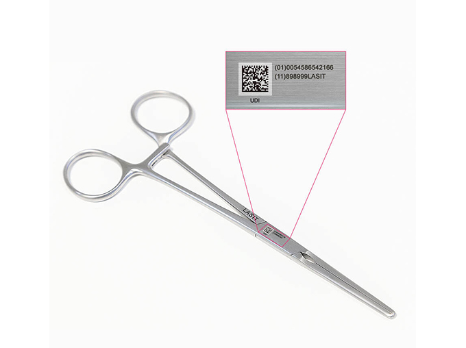 Medical equipment marking