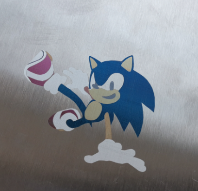 colorful laser marking 