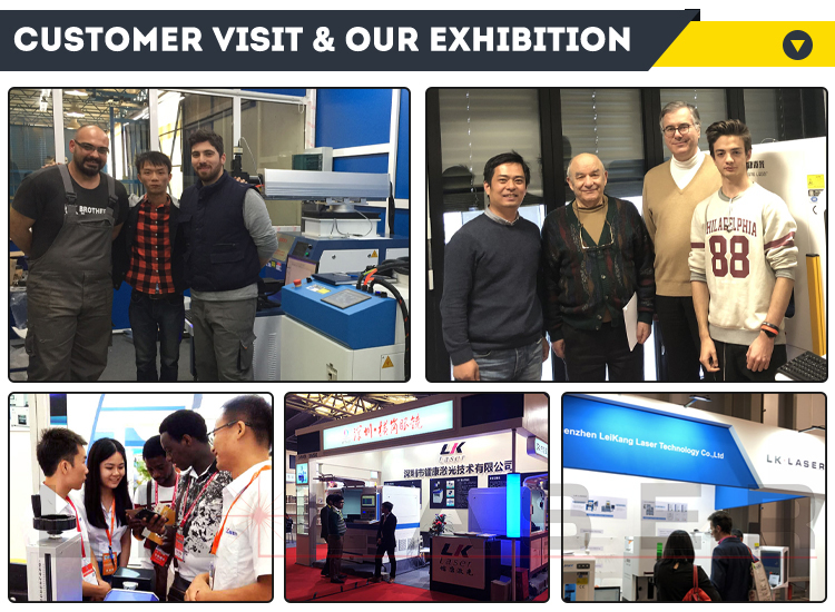 customer visit of LK laser 