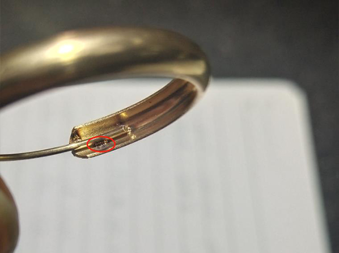 Jewelry repair welding