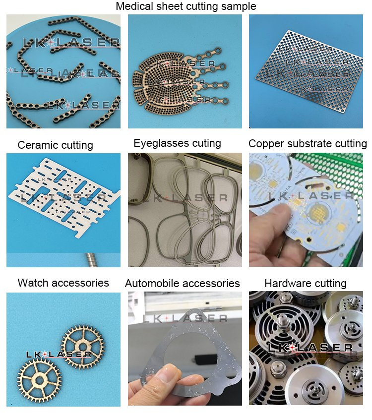 medical implant part laser cutting machine 