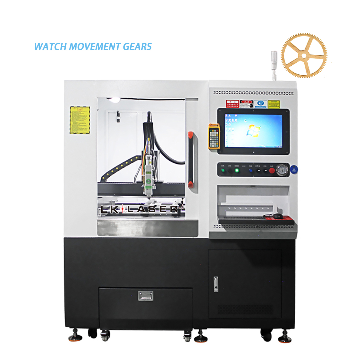 Watch Gear Wheel Laser Cutting Machine 