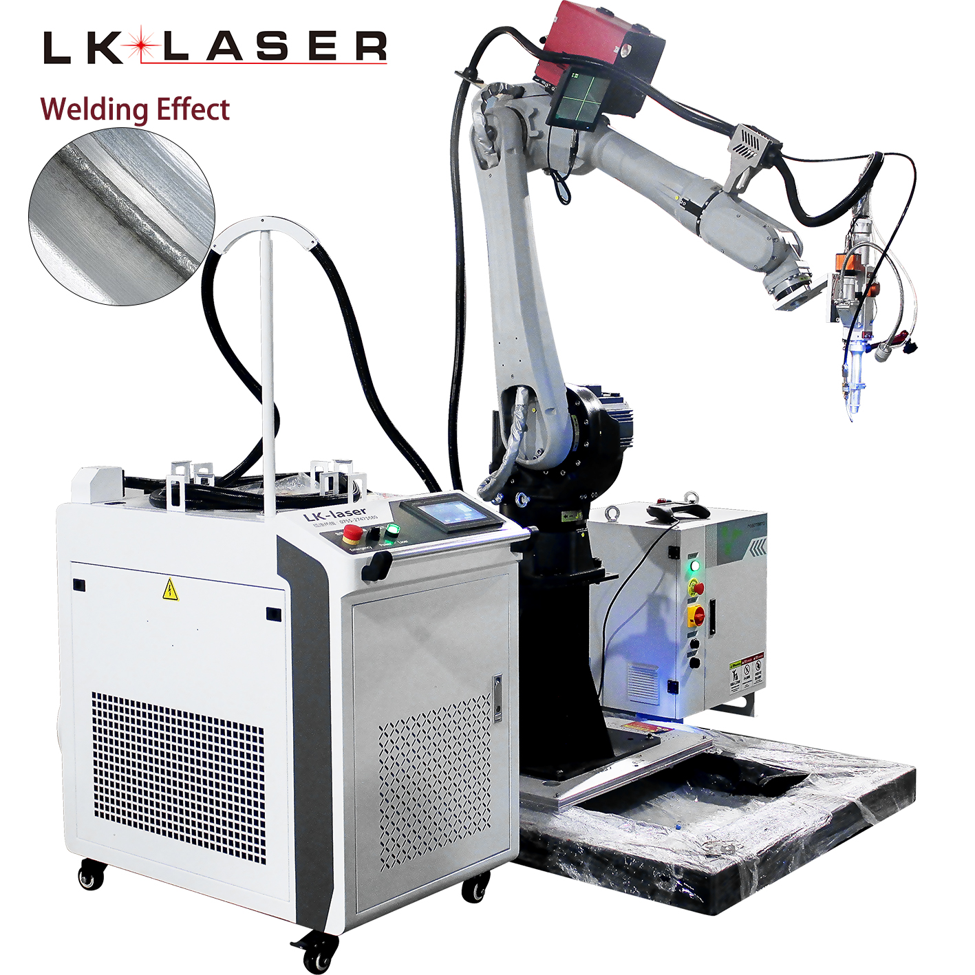 Robotic Fiber Laser Welding Workstation