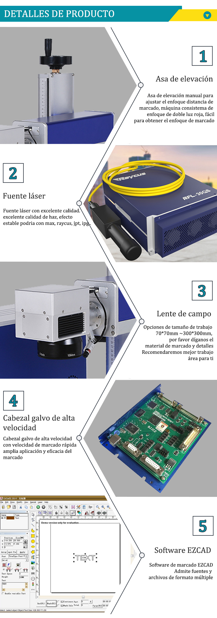 m&aacute;quina de marcado l&aacute;ser de fibra
