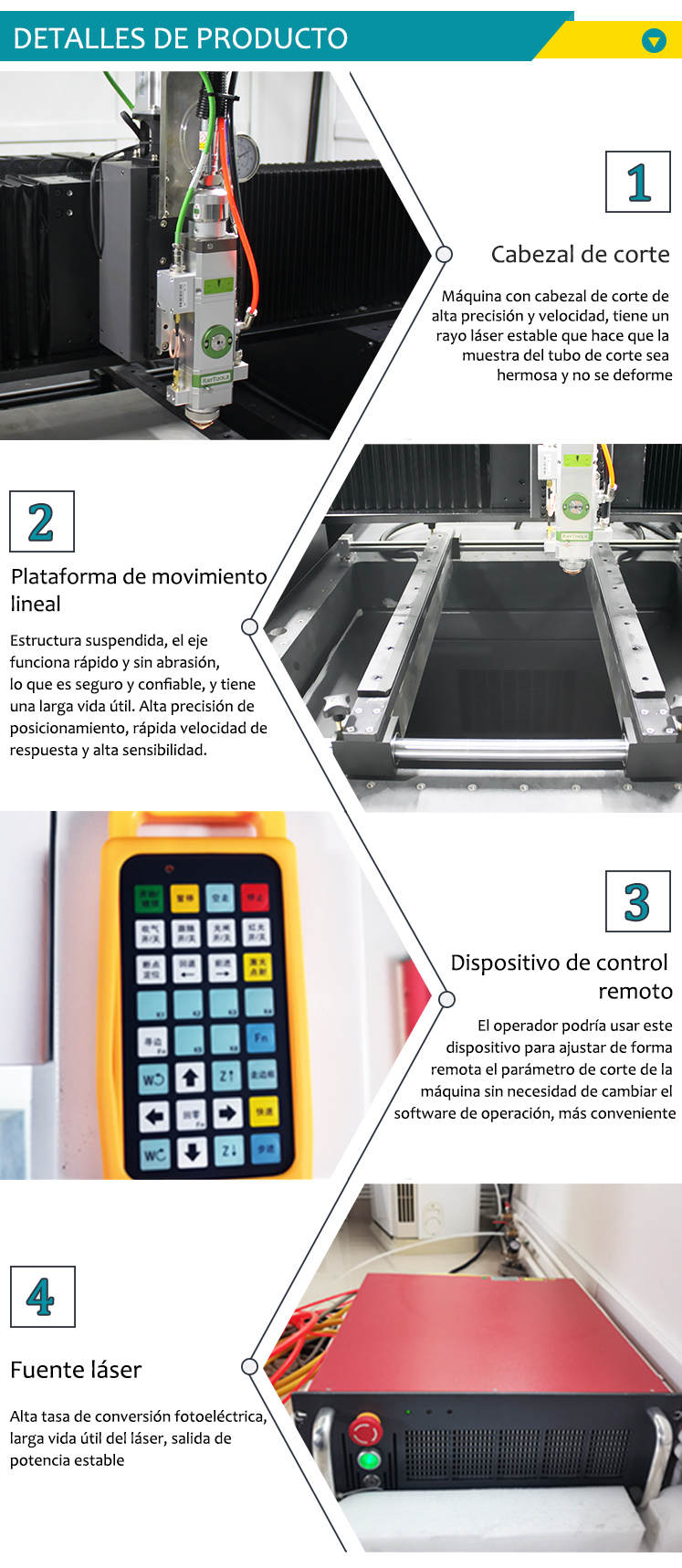 máquina de corte por láser de fibra