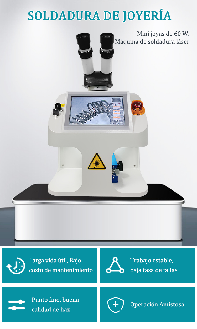 mini m&aacute;quina de soldadura l&aacute;ser