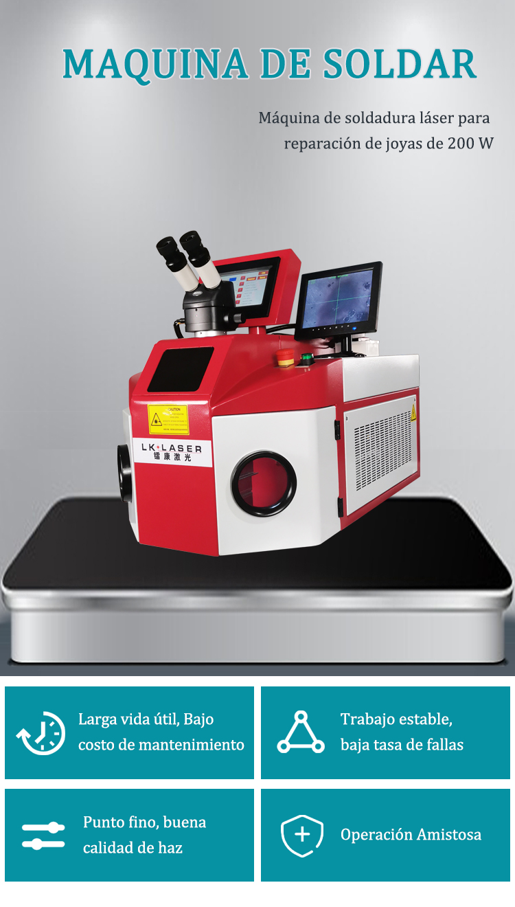reparación de plata máquina de soldadura láser
