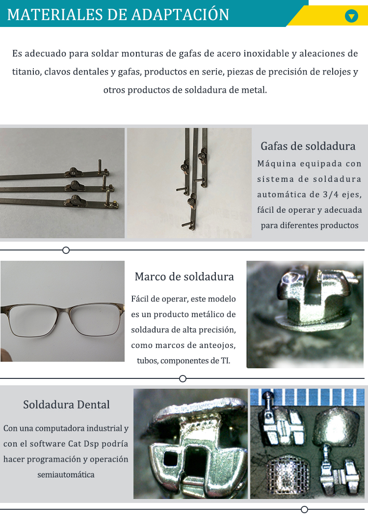 m&aacute;quina de soldadura de marco de vidrio