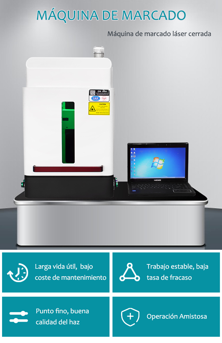 máquina de marcado láser de gabinete de precio competitivo