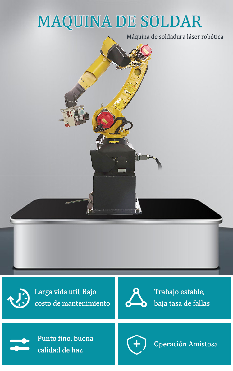M&aacute;quina de soldadura l&aacute;ser robot de 2000 w al mejor precio