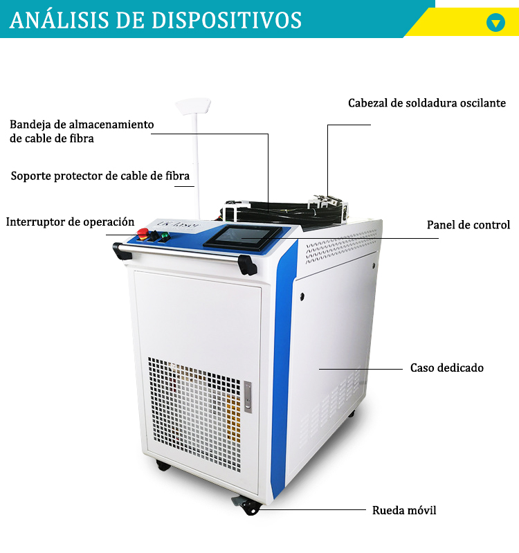 precio de la máquina de soldadura por puntos láser de mano