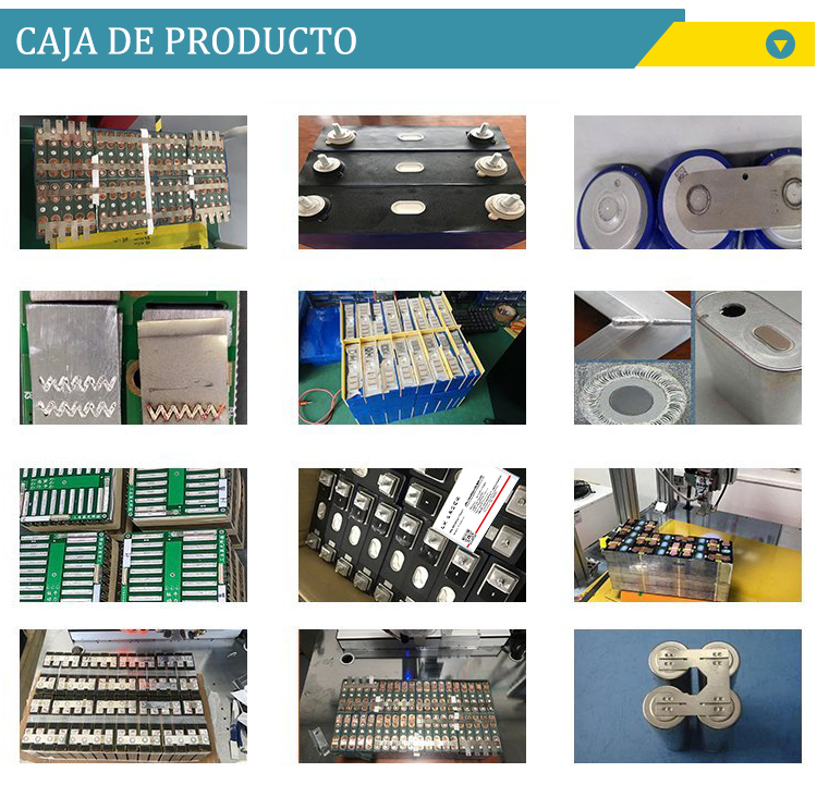 Paquete de batería de soldadura por láser