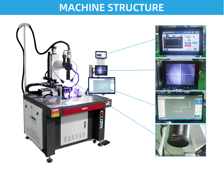 M&aacute;quina de soldadura l&aacute;ser de QCW Spot