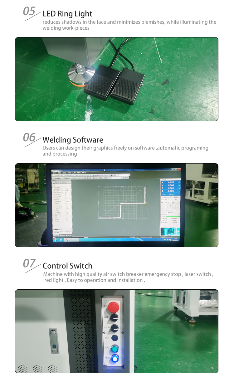 m&aacute;quina de soldadura con l&aacute;ser de metal