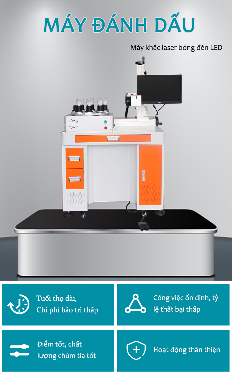 m&aacute;y khắc laser gi&aacute; sỉ cho b&oacute;ng đ&egrave;n led