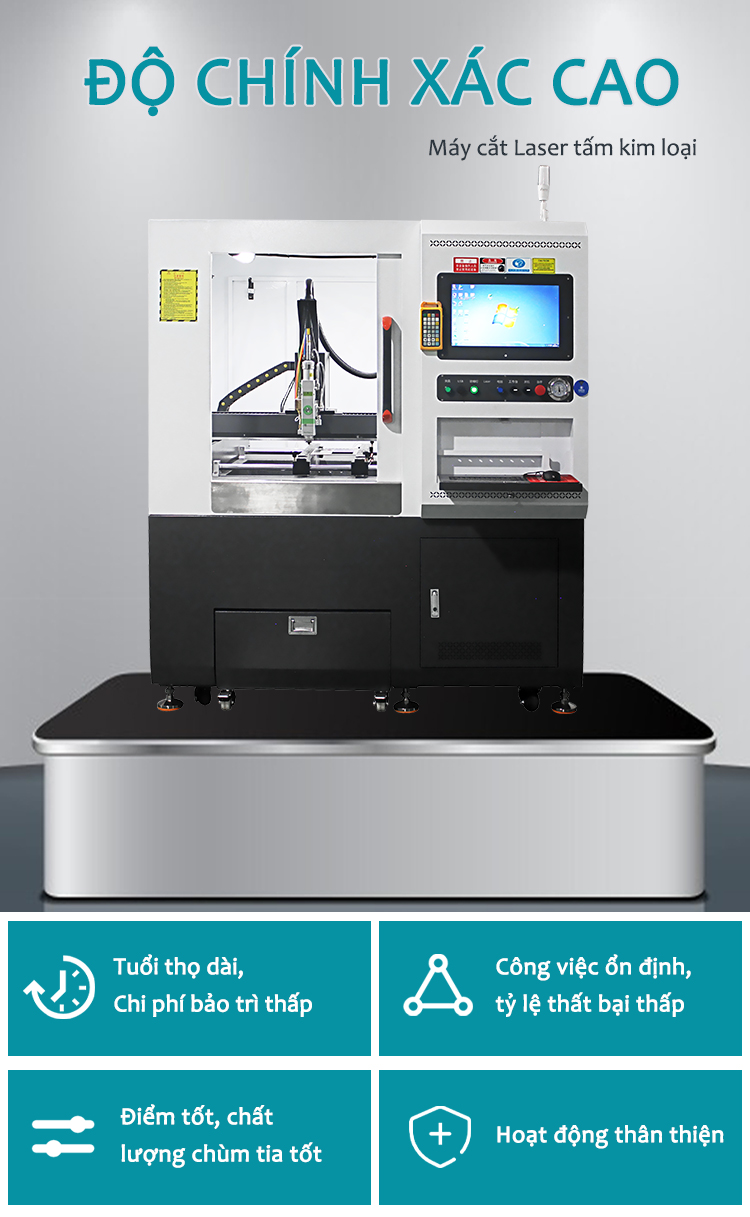 máy cắt laser cnc cho tấm kim loại