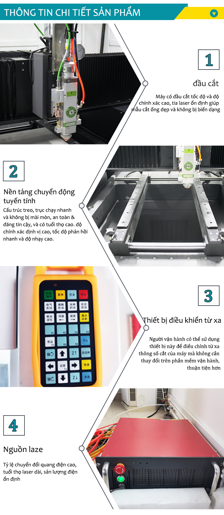 máy cắt laser cho tấm kim loại