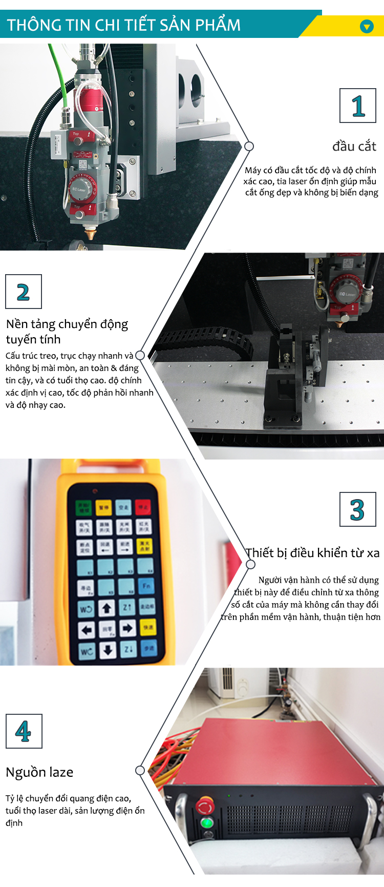 máy cắt laser tấm và ống kim loại