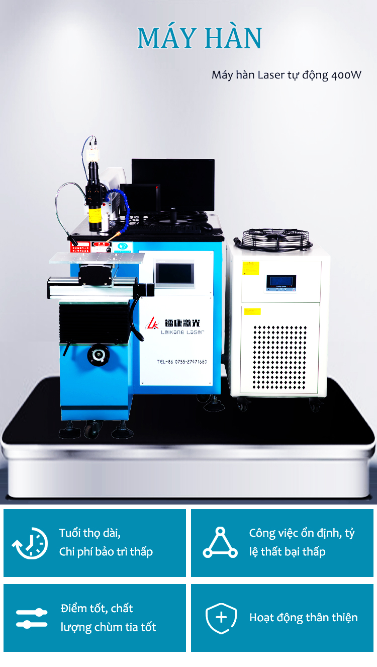 m&aacute;y h&agrave;n laser pin di động