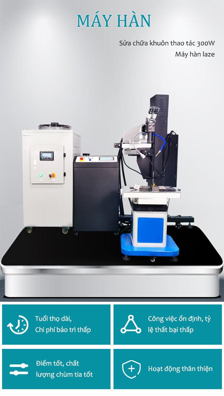 máy hàn laser khuôn lớn