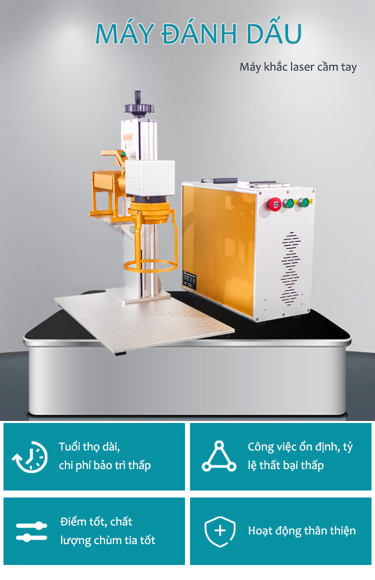 máy khắc laser cầm tay 30w 50w 70w 100w