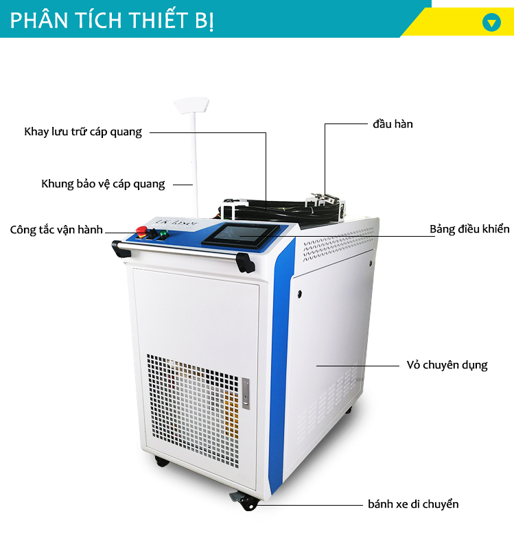 máy khắc laser sợi quang cầm tay