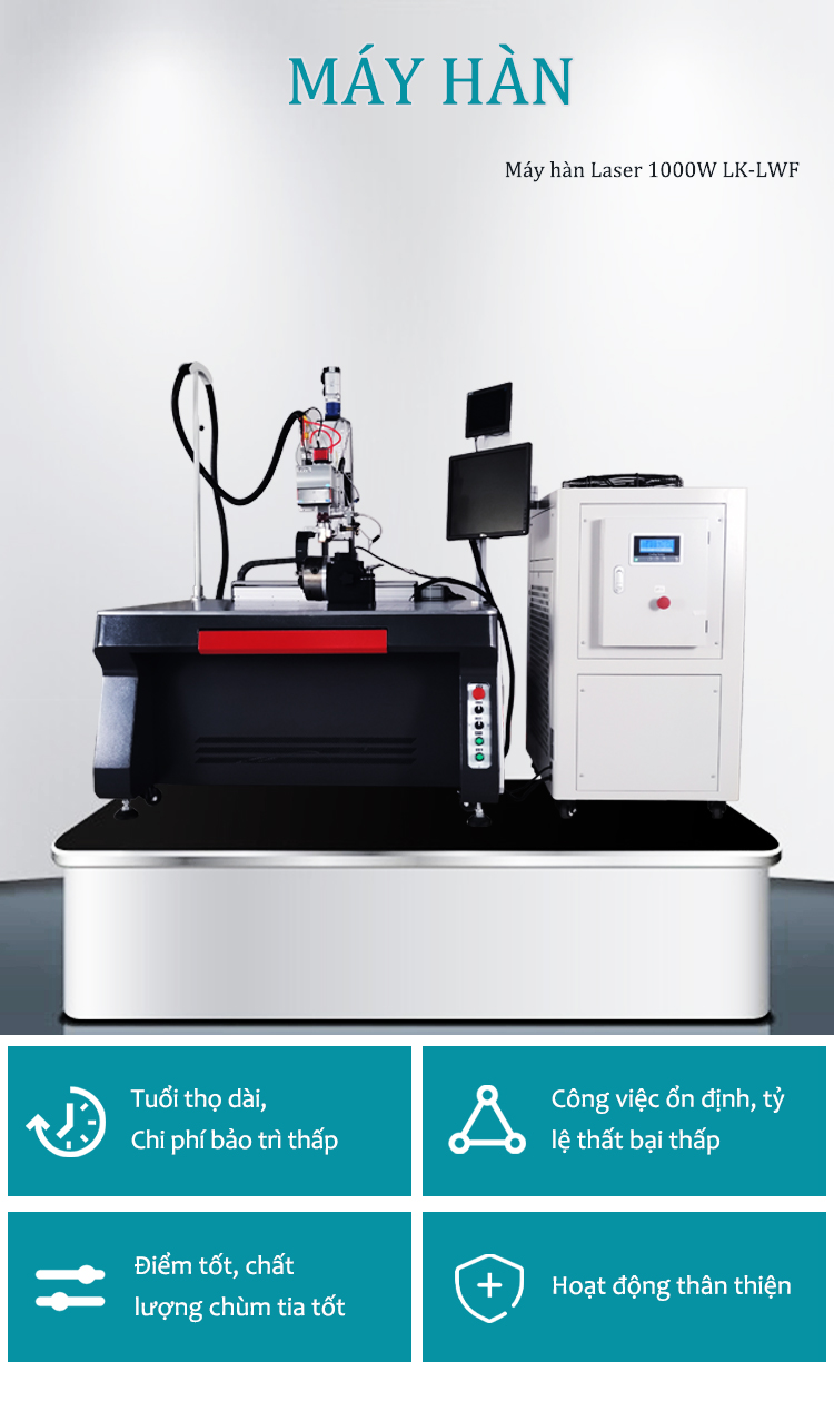 máy hàn laser nhôm