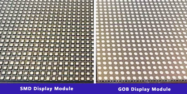 LED display GOB and SMD display