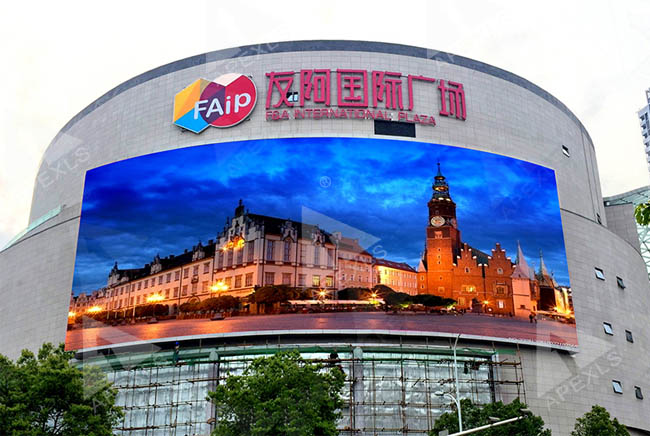 Outdoor LED large screen classic case