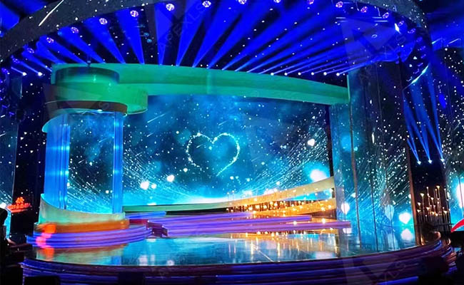 LED rental display screen application case