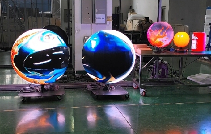 indoor sphere led display