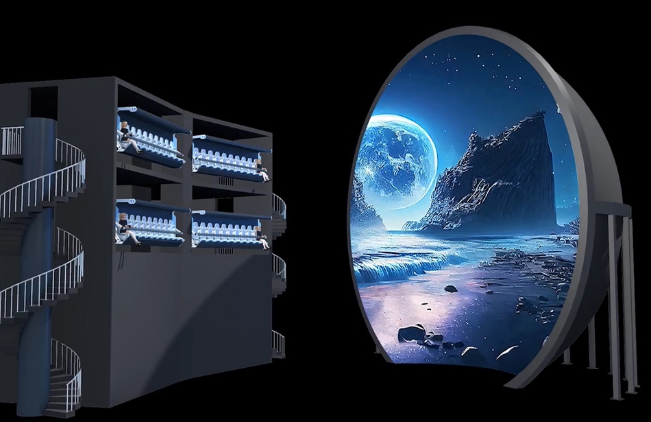 Immersive LED Dome display Diameter