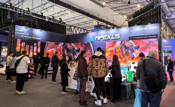 ISE 2026! Apexls Unlocks New Experiences in LED Creative Display Scenarios