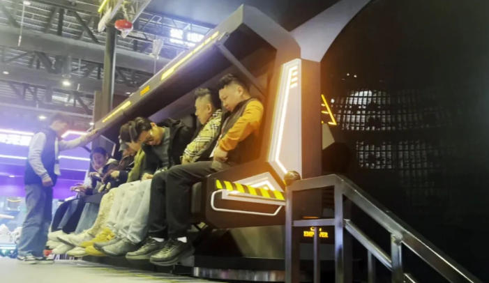 Interactive seating for immersive LED dome experiences