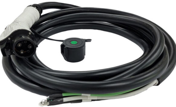 Using electric vehicle charging cables for industrial applications