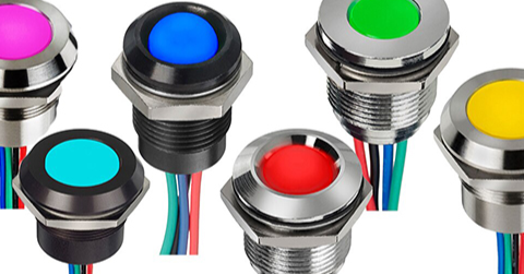 用于嵌入式系统和显示器的 RGB LED 指示灯