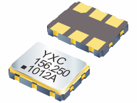 YXC quartz active differential crystal oscillator, frequency 156.25mhz, output mode HCSL, used in high-performance servers