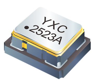 What happens if two crystal oscillators of different frequencies are placed close together