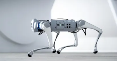Unitree B2-W robot dog demonstrates new skills: the key role of crystal oscillators in quadruped robots