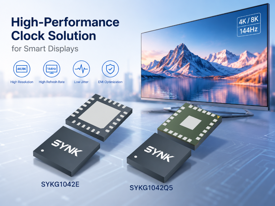 High-Performance Clock Solution for Smart Displays