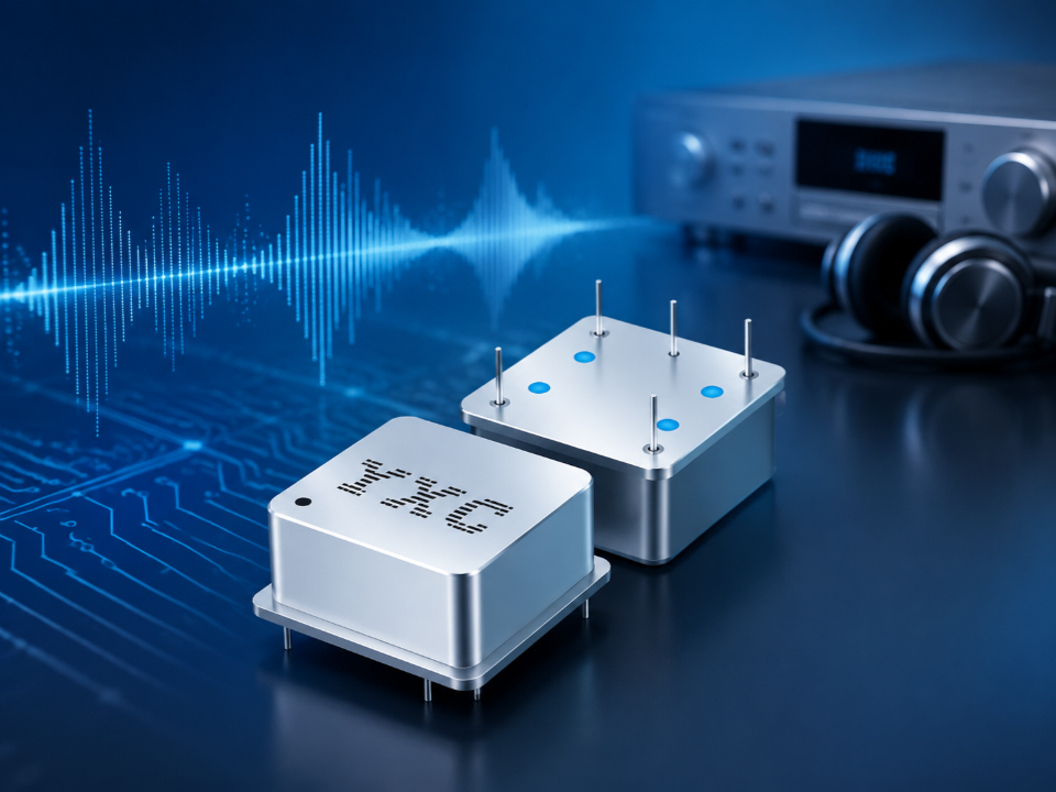 Low Phase Noise OCXO Solution for High-End Digital Audio Systems